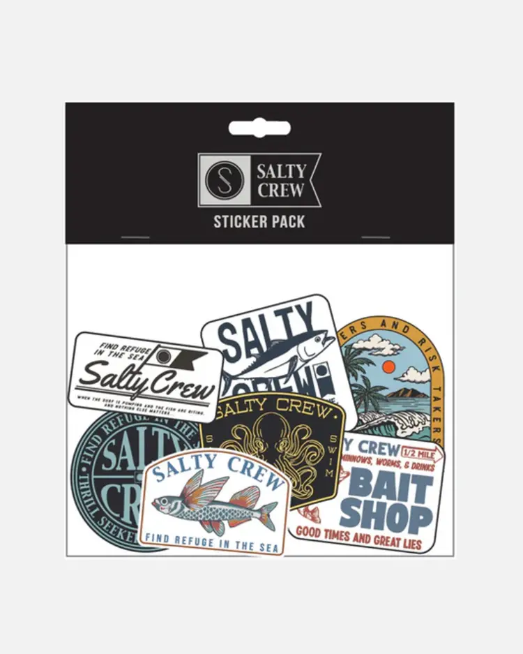 Salty Crew S1 26 Sticker Pack | Assorted