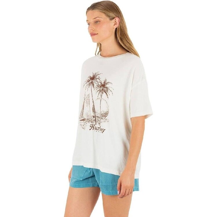 Hurley Fair Winds Boyfriend T-shirt | Tofu