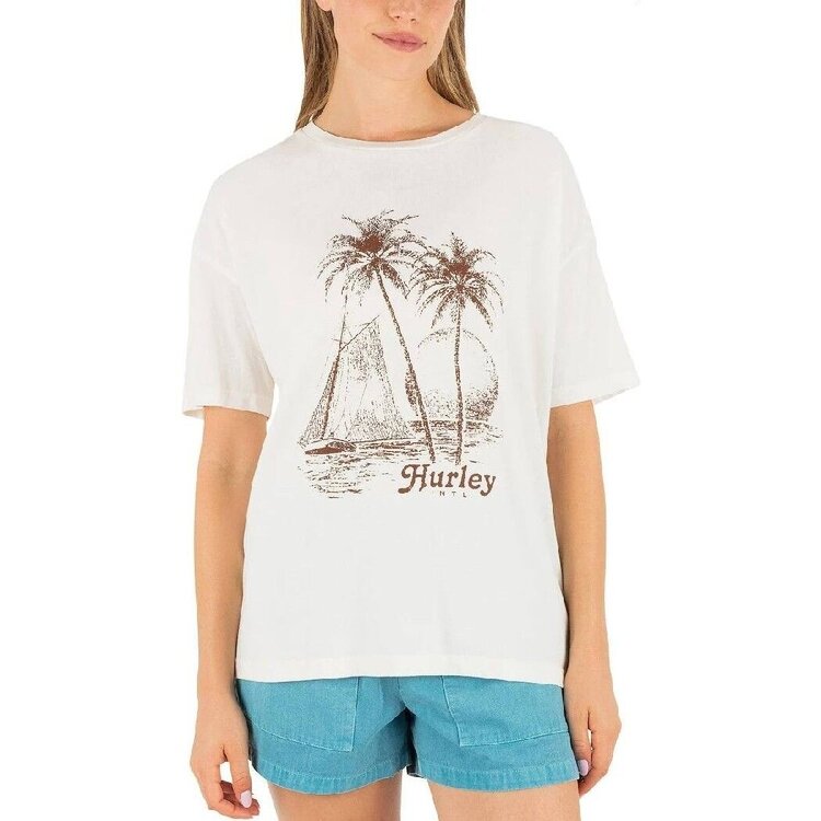 Hurley Fair Winds Boyfriend T-shirt | Tofu