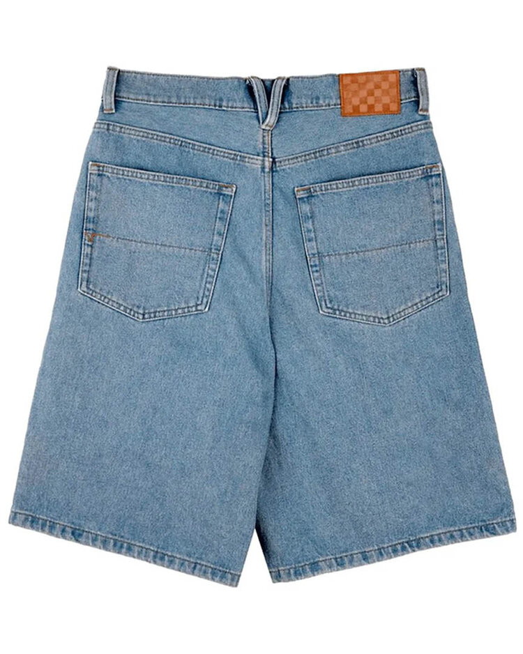 Vans Check 5 Baggy Denim 23" Shorts | Stonewash Blue