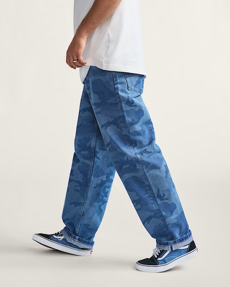 Vans Vans Lx Check-5 Loose Denim Pants | Stonewash Blue