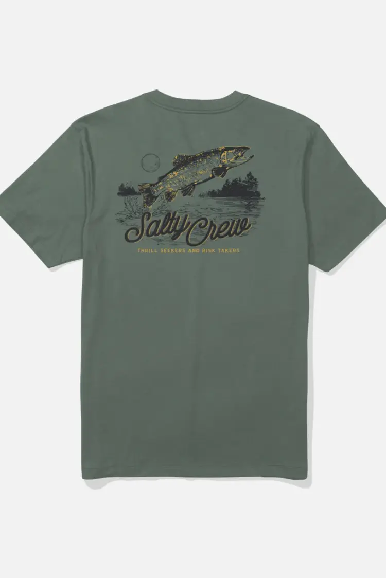 Salty Crew Fish Fest T-Shirt | Laurel Wreath