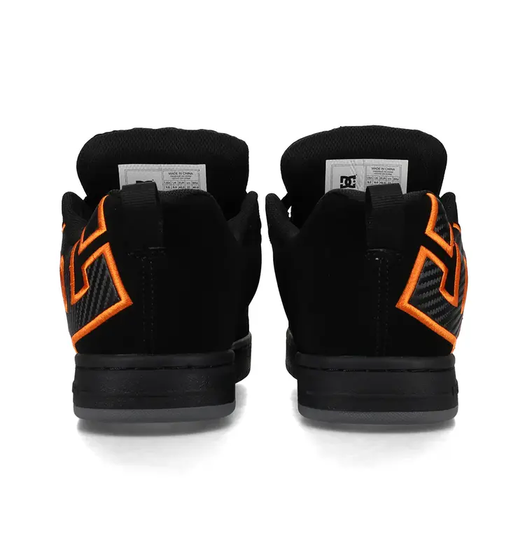 DC DC Court Graffik | Black/Orange