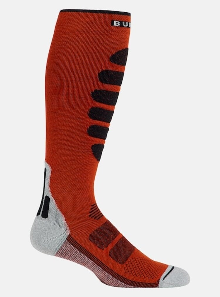 Burton Men's Performance Lightweight Compression Socks | Fiesta Red
