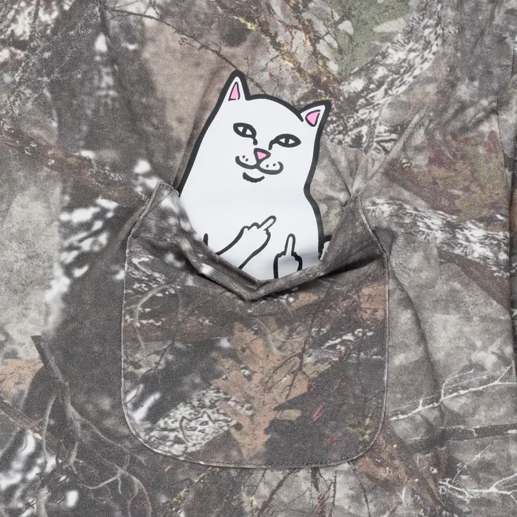 Ripndip Pocket T-Shirt Lord Nermal | Nerm Tree Camo
