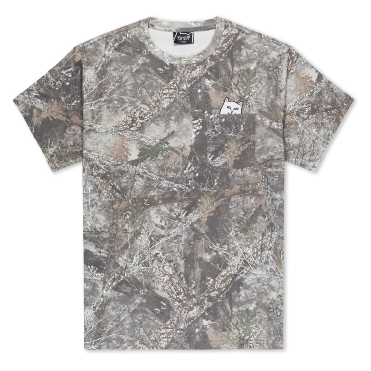 Ripndip Pocket T-Shirt Lord Nermal | Nerm Tree Camo