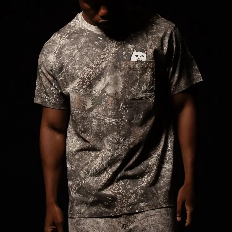 Ripndip Pocket T-Shirt Lord Nermal | Nerm Tree Camo