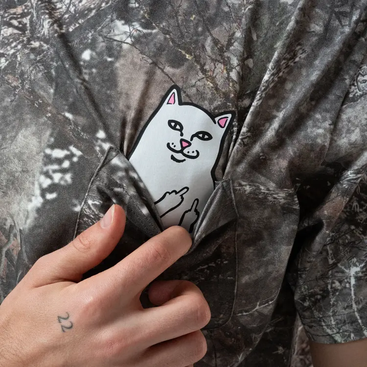 Ripndip Ripndip Pocket T-Shirt Lord Nermal | Nerm Tree Camo