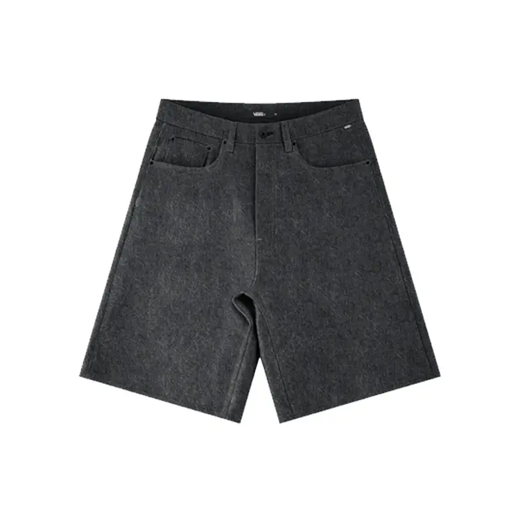 Vans Check-5 Baggy Denim Short | Washed Black