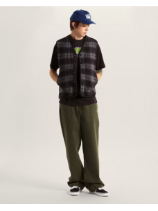 Vans Check-5 Loose Denim Pant | Mossy Olive