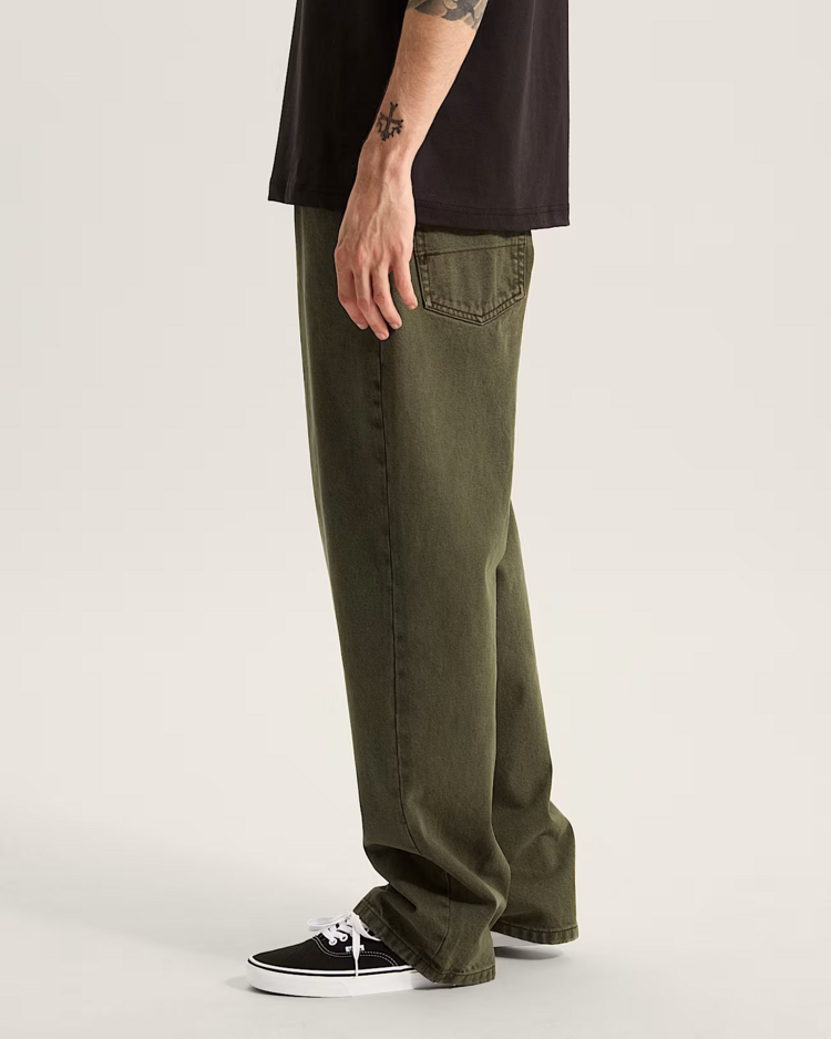 Vans Check-5 Loose Denim Pant | Mossy Olive