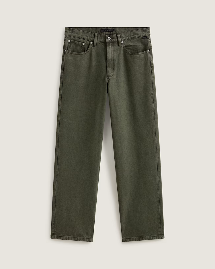 Vans Check-5 Loose Denim Pant | Mossy Olive