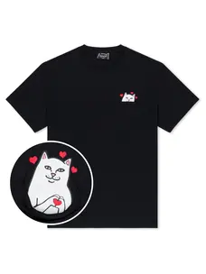 Ripndip Ripndip Pocket T-Shirt Nermal Loves | Black Wash