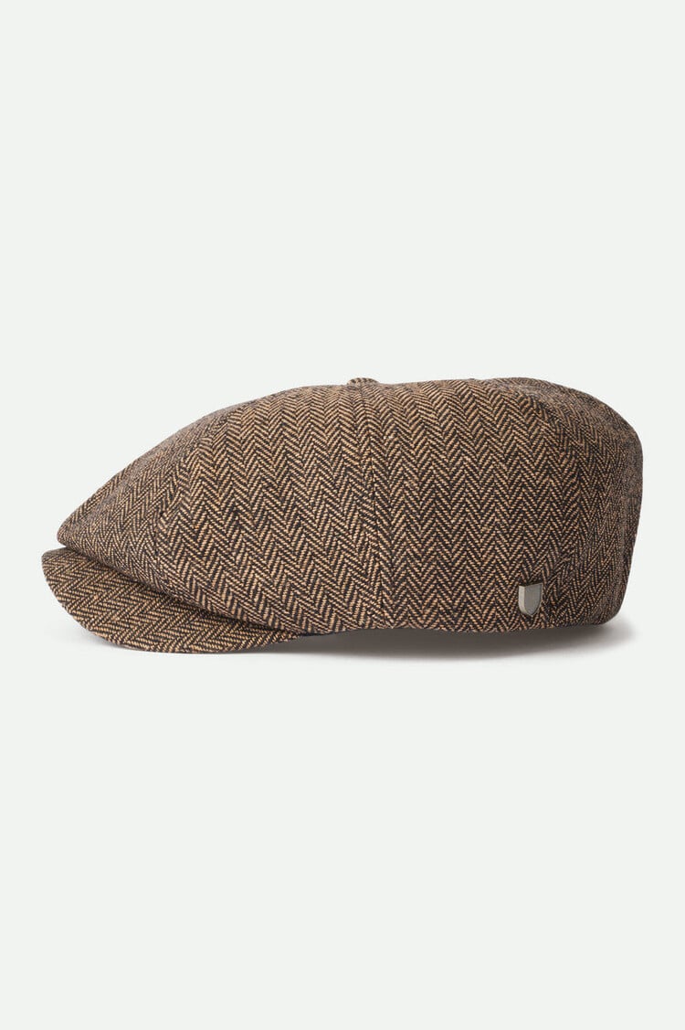 Brixton Brixton Brood Snap Cap | Brown/Khaki