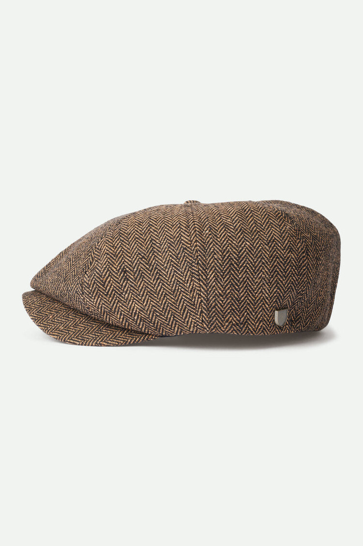 Brixton Brood Snap Cap | Brown/Khaki