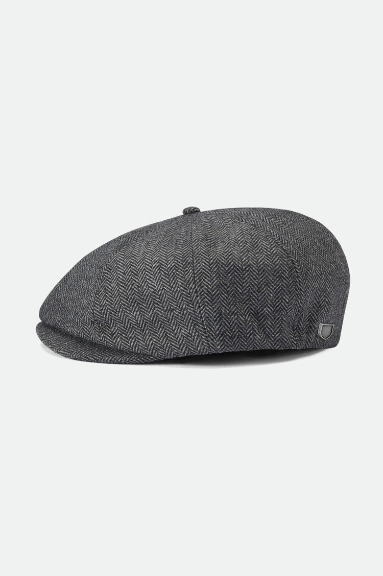 Brixton Brood Snap Cap | Grey/Black