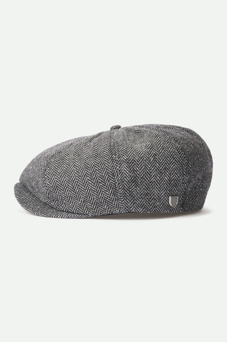 Brixton Brood Snap Cap | Grey/Black