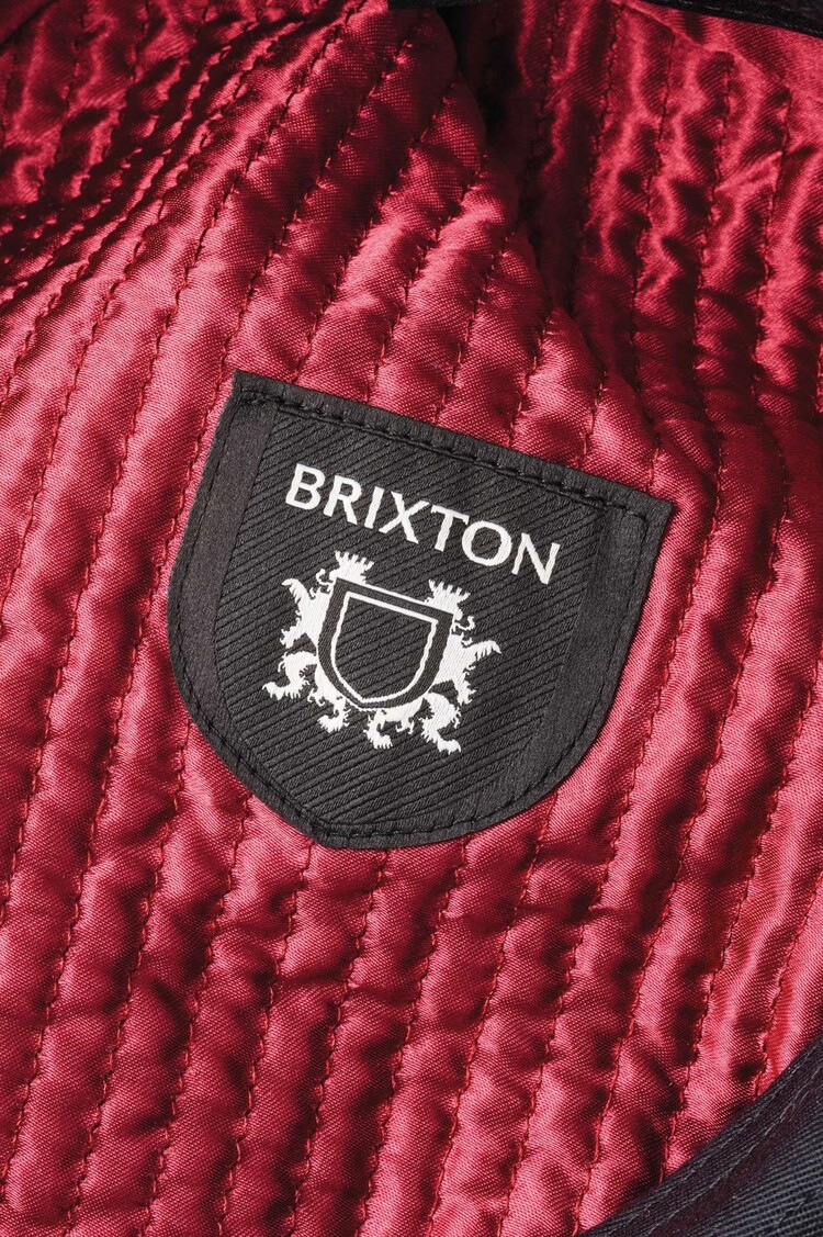 Brixton Brood Snap Cap | Grey/Black