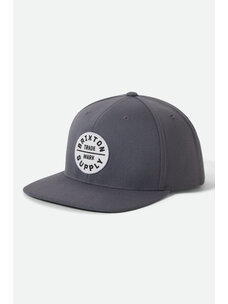 Brixton Brixton Oath III Snapback | Future Grey