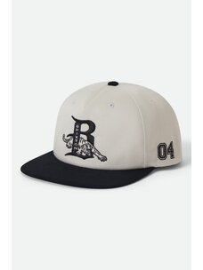 Brixton Predator Snapback | Off White/Black