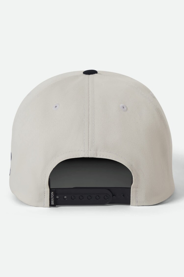 Brixton Predator Snapback | Off White/Black