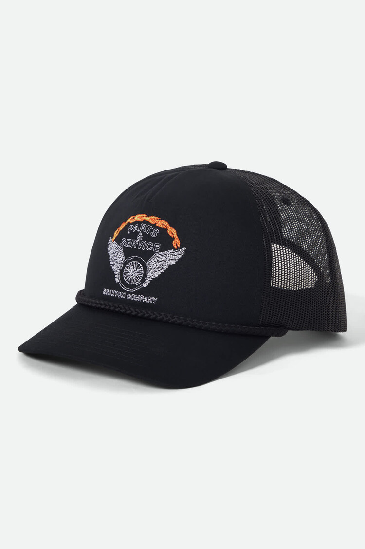 Brixton Brixton Leeway Mp Trucker Hat | Black/Black