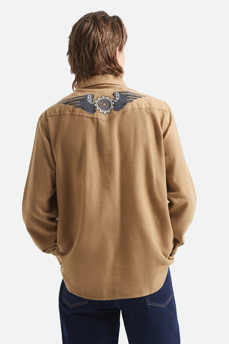 Brixton Waylon Lw Overshirt | Khaki
