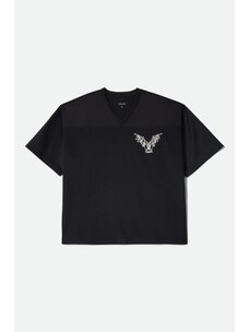Brixton Baggy Mesh Practice Jersey | Black/White Chippa