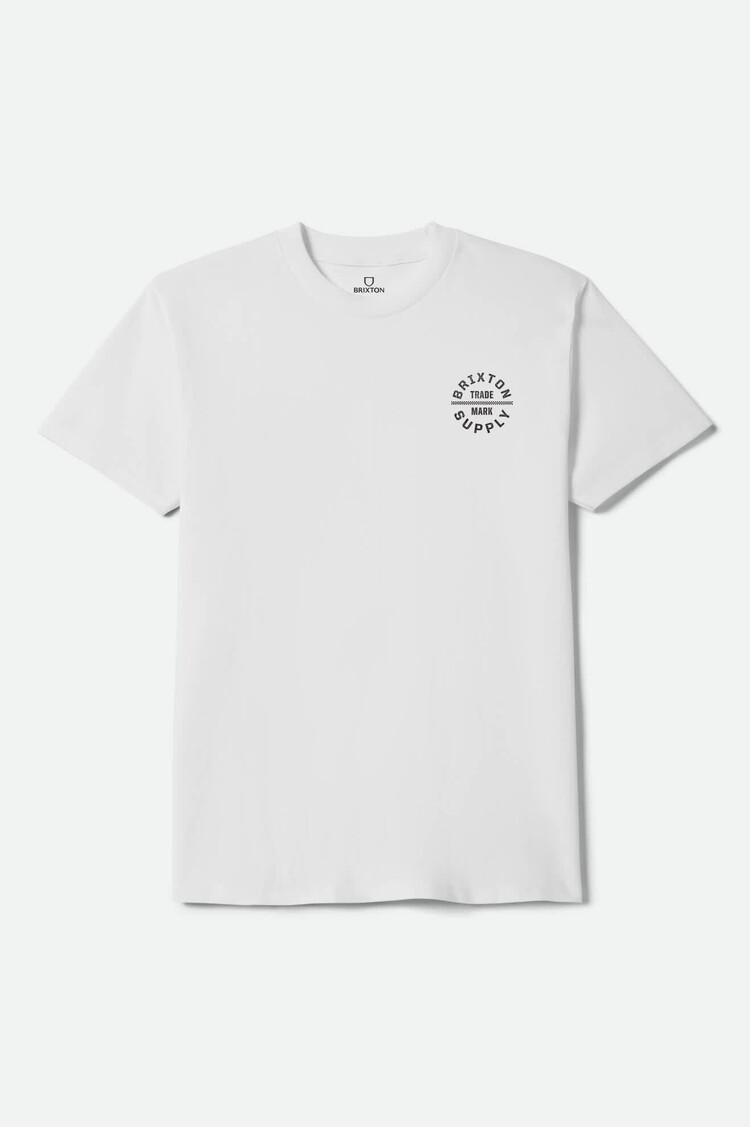 Brixton Oath V S/S Std | White/Black/Checkered