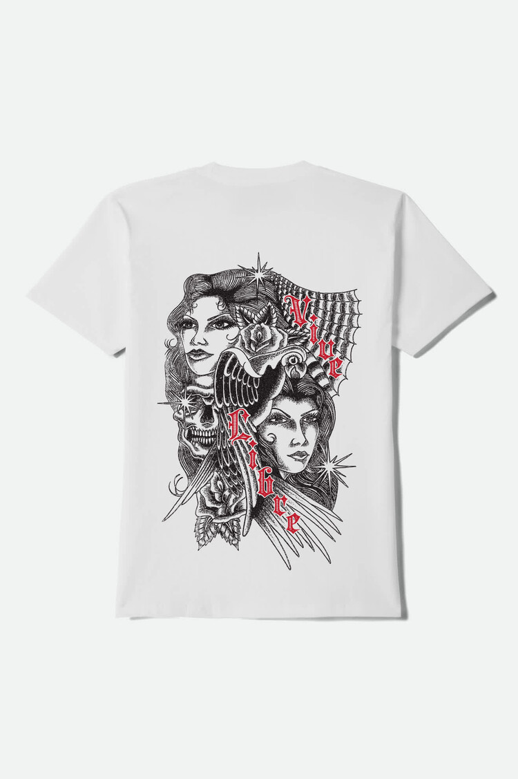 Brixton Brixton Marquis S/S Std | White