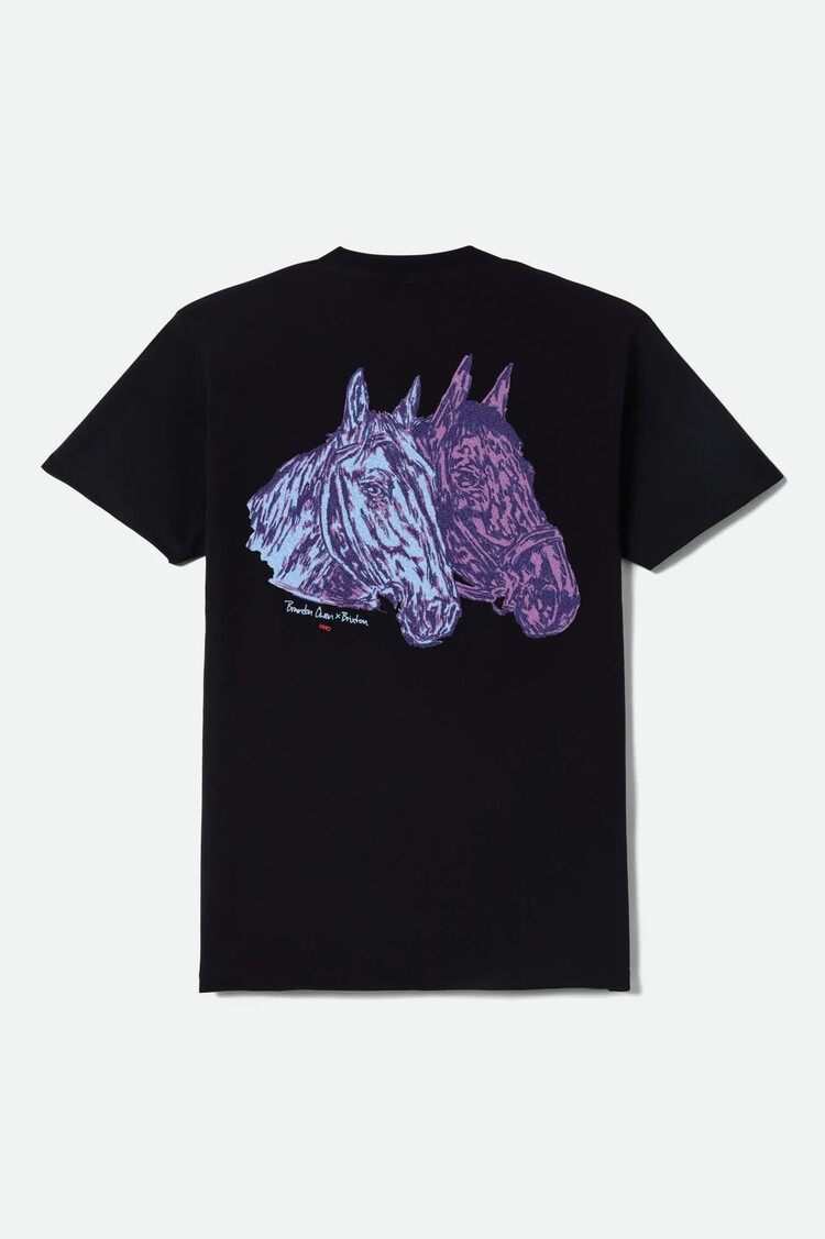 Brixton Elsmore S/S Std | Black