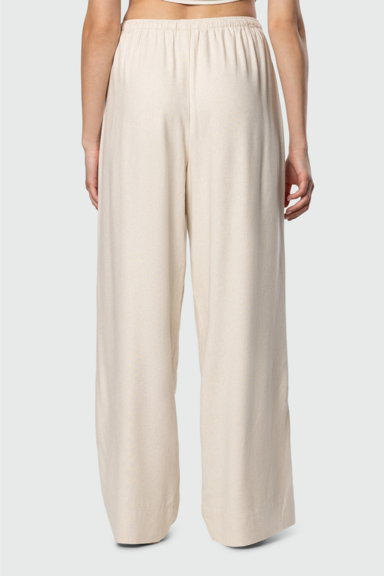 TEAMLTD Linen Pant | Natural
