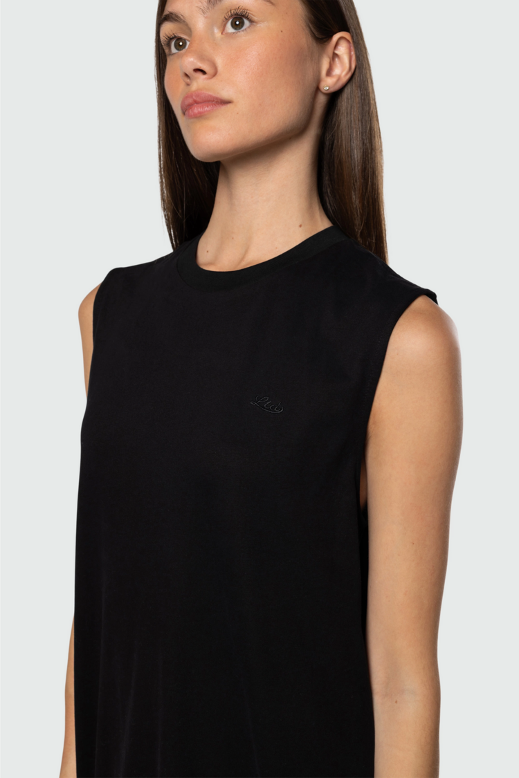 TEAMLTD Aussie Tank Dress | Black