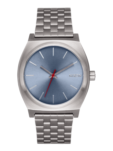 Nixon Time Teller | Light Gunmetal / Dusty Blue