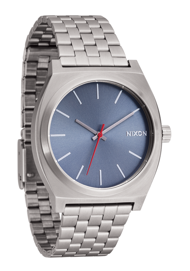 Nixon Time Teller | Light Gunmetal / Dusty Blue