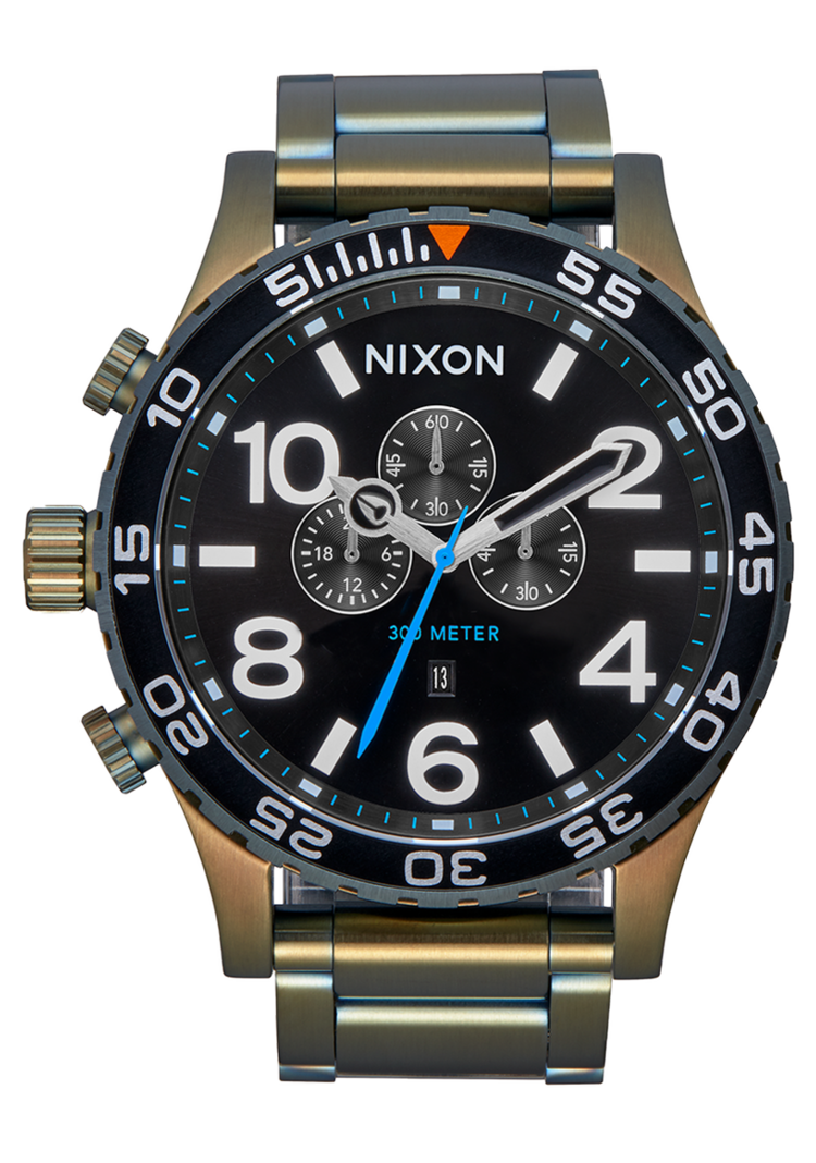 Nixon 51-30 Chrono V1 | Black Sunray / Surplus