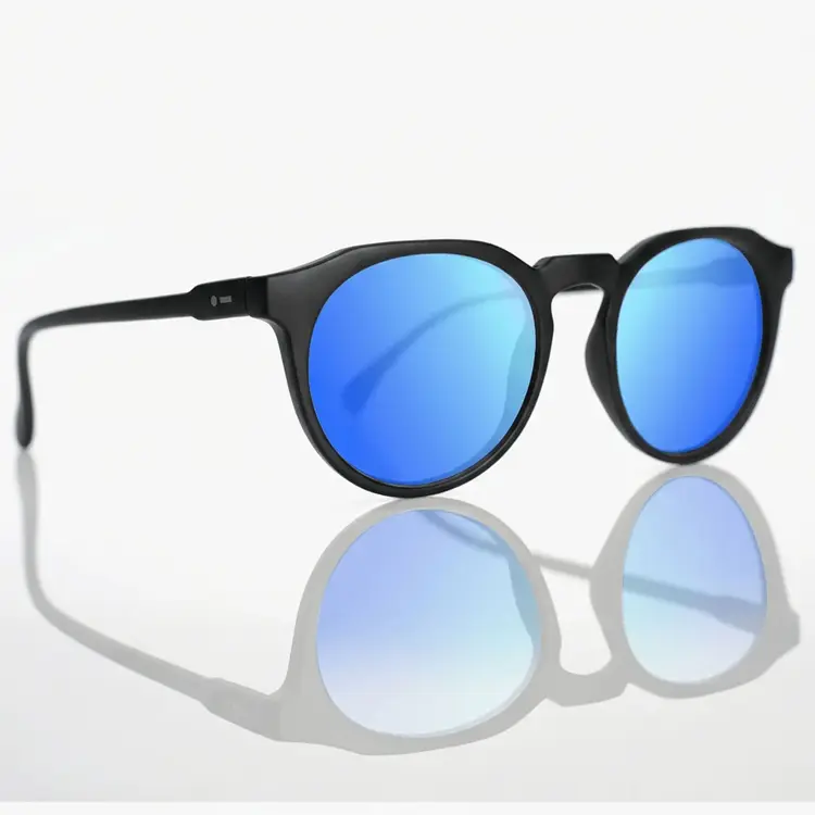 Dot Dash Dot Dash Alumni | Black Matte / Blue Mirror Polarized