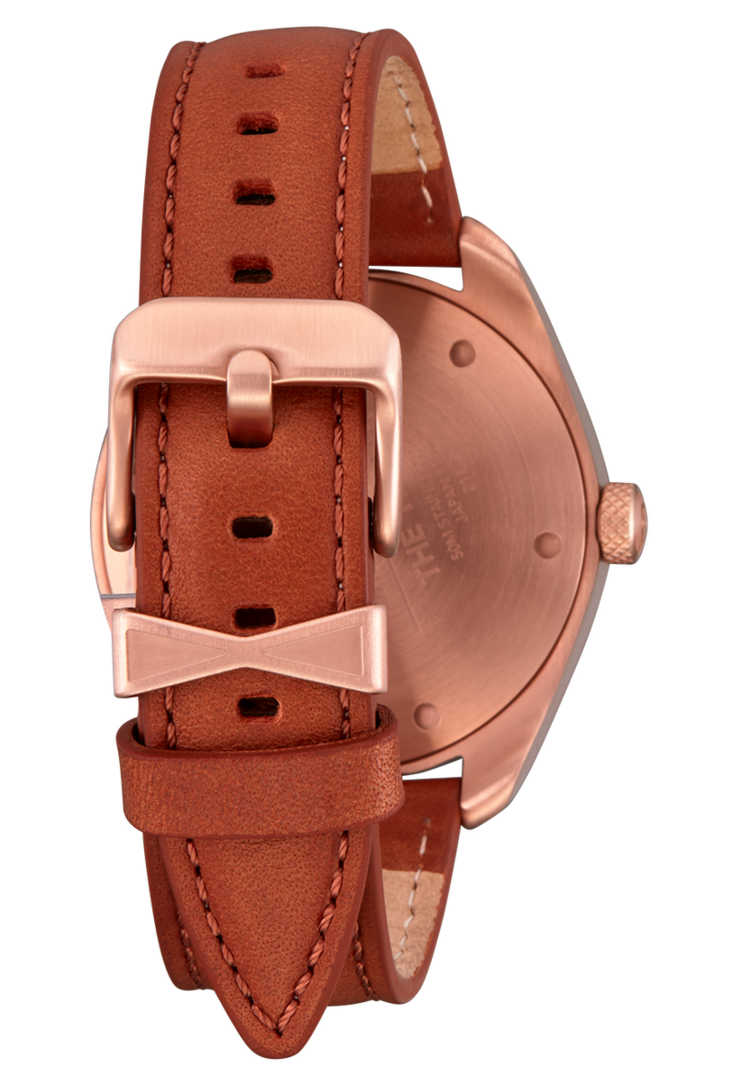 Nixon Thalia Leather Rose Gold/White