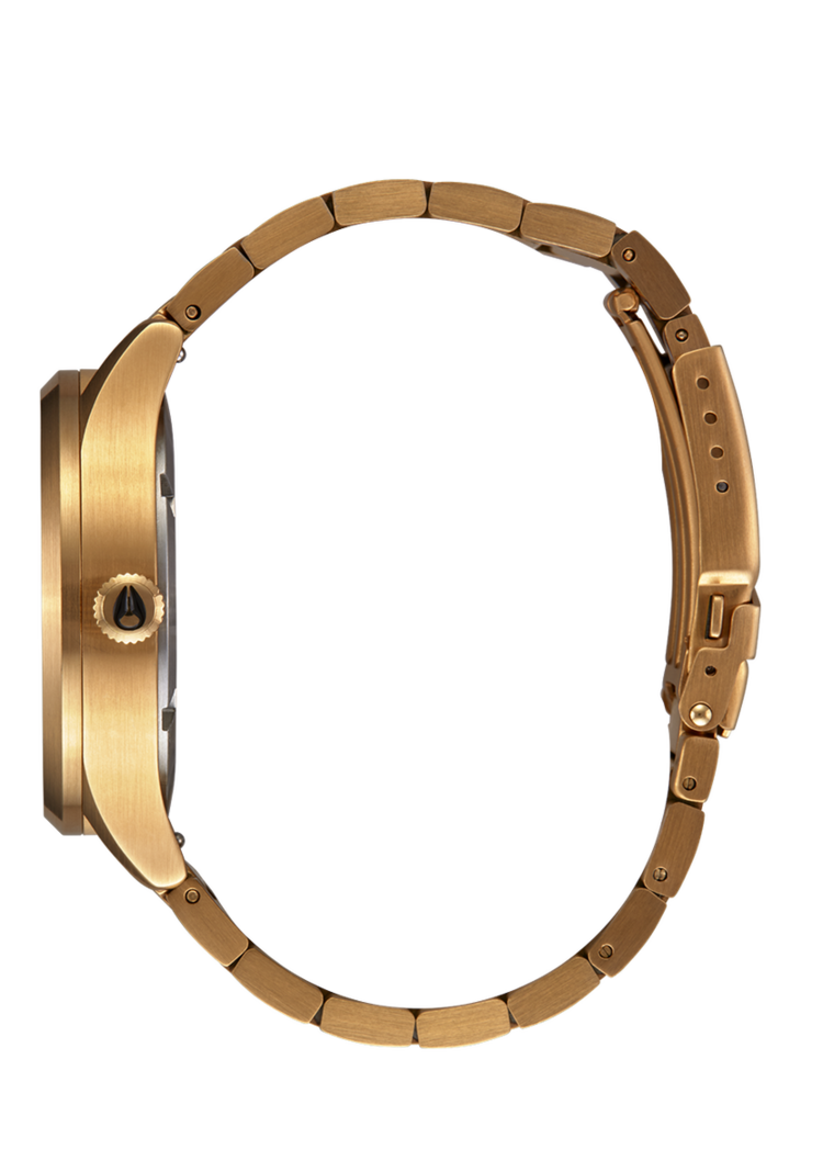 Nixon Sentry Solar  Stainless Steel | All Gold / Black