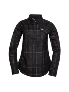 Dixxon Dixxon Howdy Flannel Womens | Black/Brown