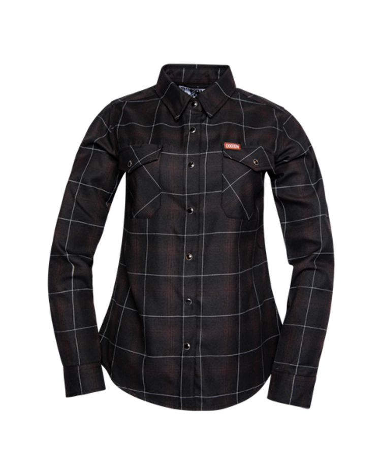 Dixxon Dixxon Howdy Flannel Womens | Black/Brown