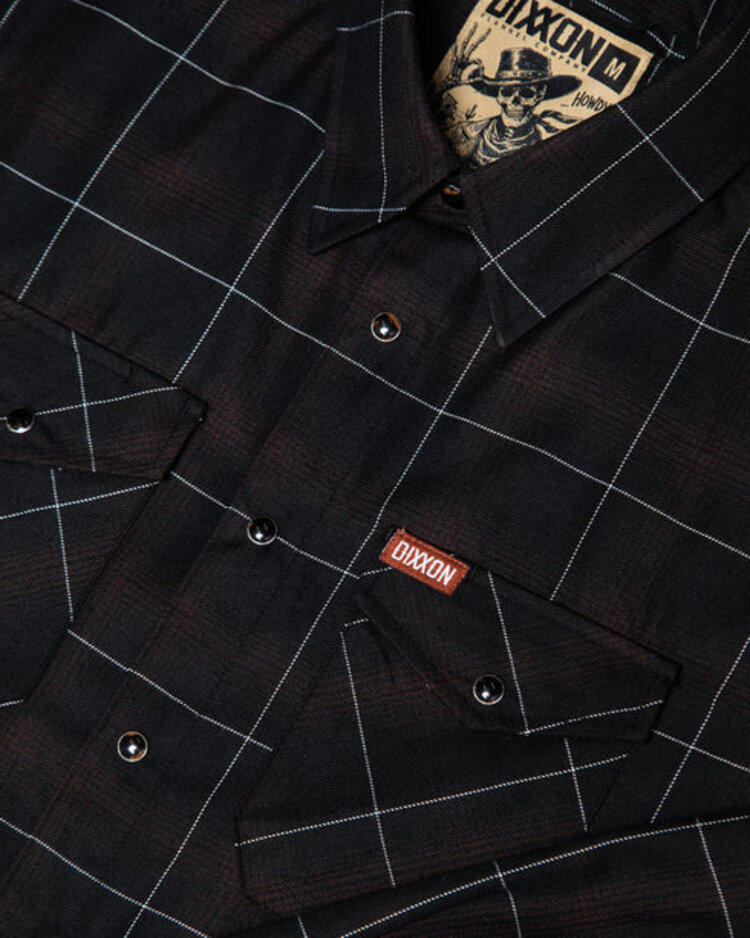 Dixxon Dixxon Howdy Flannel Womens | Black/Brown