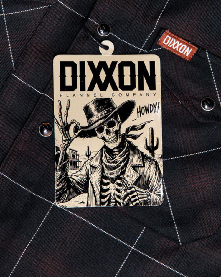 Dixxon Dixxon Howdy Flannel Womens | Black/Brown