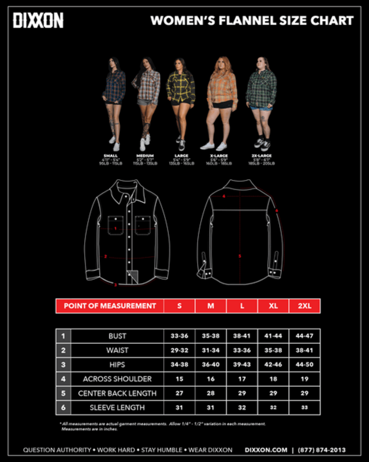 Dixxon Dixxon Howdy Flannel Womens | Black/Brown