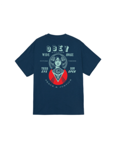 Obey Obey Make Art Third Eye Tee | Harbor Blue
