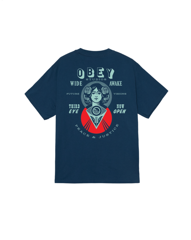 Obey Obey Make Art Third Eye Tee | Harbor Blue