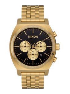 Nixon Time Teller Chrono | Gold / Black / Gold