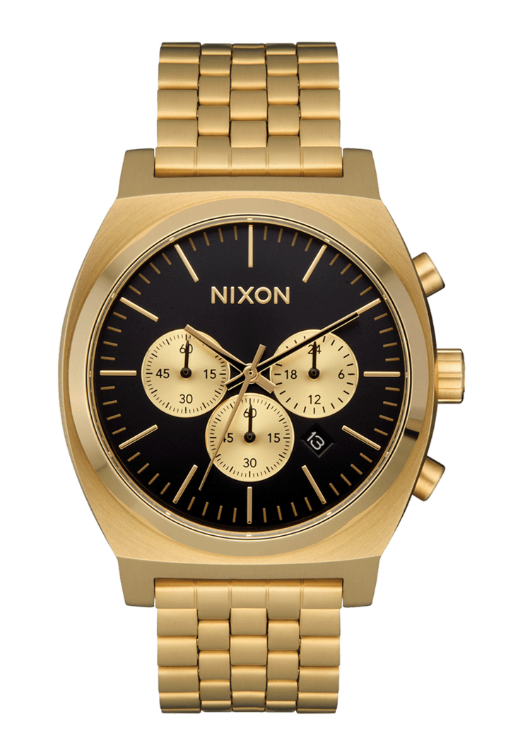 Nixon Time Teller Chrono | Gold / Black / Gold