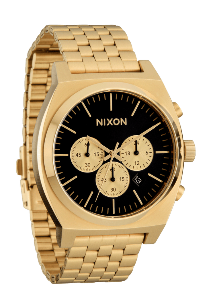 Nixon Time Teller Chrono | Gold / Black / Gold