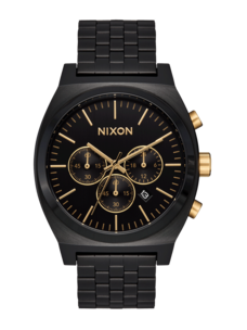 Nixon Nixon Time Teller Chrono | Black / Black / Gold